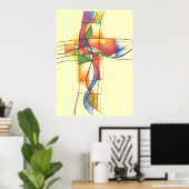 十字形XII ポスター (ホームオフィス)