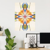 十字形XIII ポスター (ホームオフィス)