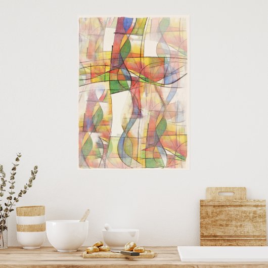 十字形XIV ポスター (キッチン)