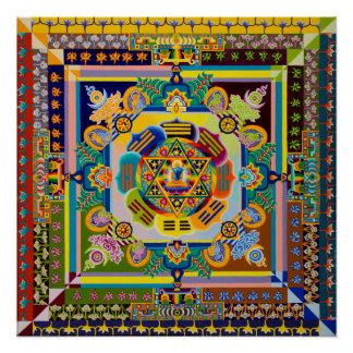 十字文化曼荼羅 ポスター