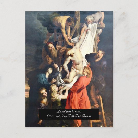 十字架からの降下 ポストカード (正面)