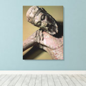 十字架からの降下、12世紀（ポリクロ） キャンバスプリント (インサイチュ (ウッドフロア))