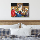 十字架からの降下， c.1435 キャンバスプリント (インサイチュ (寝室))