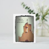 十字架が付いた礼拝堂 イースター サンデー ご招待 招待状 (スタンド正面)