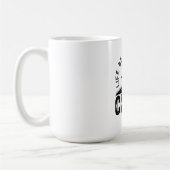 十字架で人生は始まる コーヒーマグカップ (左)