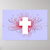 十字架で喜び！ ポスター (正面)