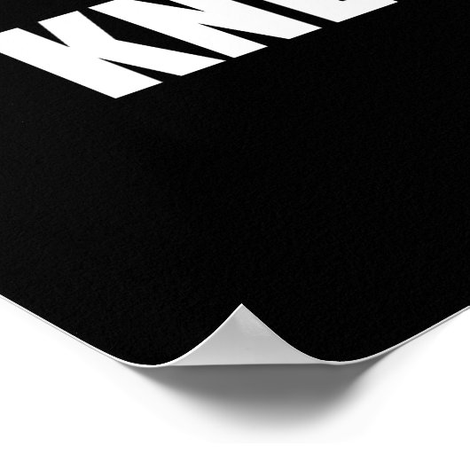 十字架で旗を練るためのスタンド ポスター (角)