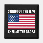 十字架で旗を練るためのスタンド マグネット (正面)
