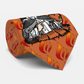 十字架で覆われたハートを持つシエナの聖キャサリン ネクタイ (ロール)