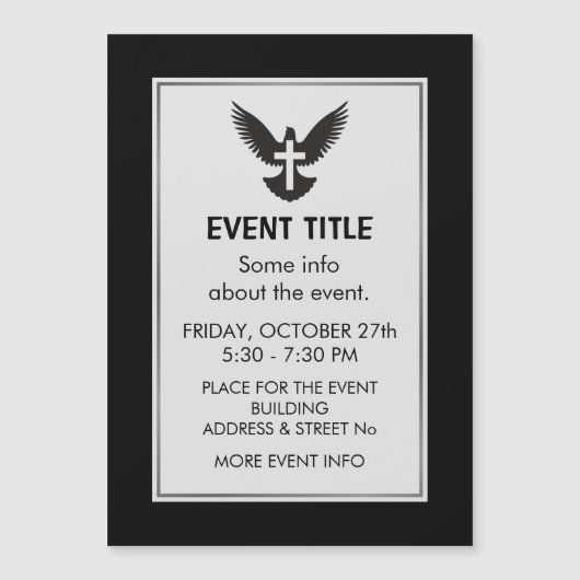 十字架で鳩 (正面)