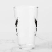 十字架で鳩 タンブラーグラス (左)