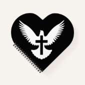 十字架で鳩 ノートブック (正面)