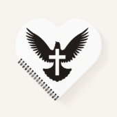 十字架で鳩 ノートブック (正面)