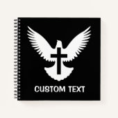 十字架で鳩 ノートブック (正面)