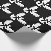 十字架で鳩 ラッピングペーパー (角)