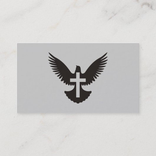 十字架で鳩 名刺 (裏面)