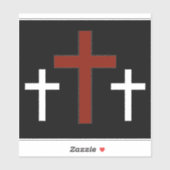 十字架で シール (シート)