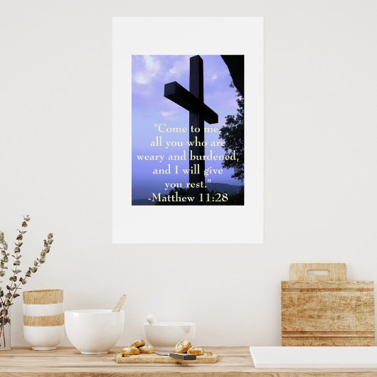 十字架で ポスター (キッチン)