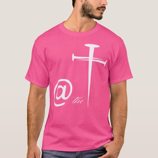 十字架で Tシャツ (正面)