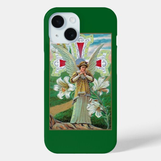 十字架とエンジェル祈ズ Case-Mate iPhoneケース (裏面)