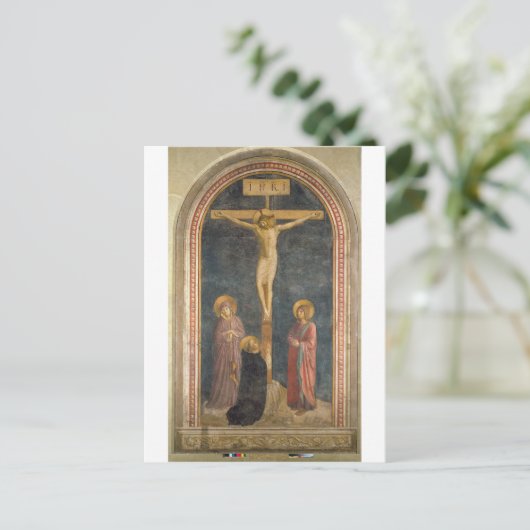 十字架とヴァージンSS.エバンジェリ王 ポストカード (スタンド正面)