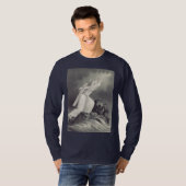 十字架と王冠のクリスチャン記号 Tシャツ (正面フル)