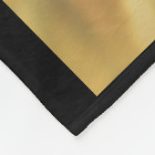 十字架と聖書の引用文 – キリスト教 フリースブランケット (角)