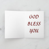 十字架と聖霊/聖霊幽霊 カード (内部)