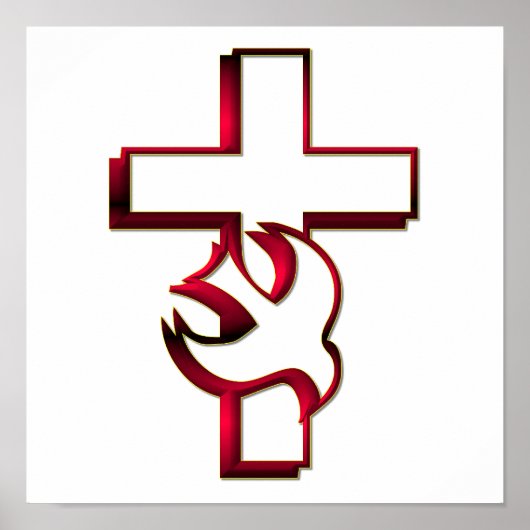 十字架と聖霊/聖霊幽霊 ポスター (正面)