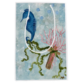 十字架にしがみつく ミディアムペーパーバッグ