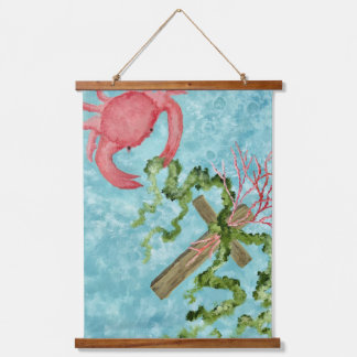 十字架につかむこと 吊り下げ型タペストリー