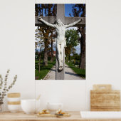 十字架につけられたイエス・キリスト ポスター (キッチン)