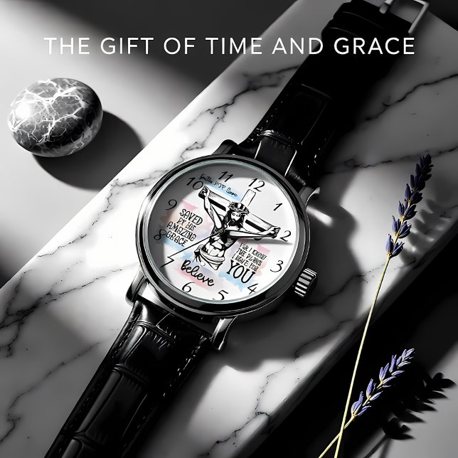 十字架につけられたイエス 腕時計 (クリエイターアップロード済み)