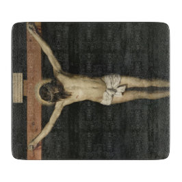 十字架につけられたキリスト（信仰）（ベラスケス） カッティングボード