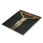 十字架につけられたキリスト(信仰)(ベラスケス) タイル (側面)