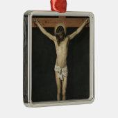 十字架につけられたキリスト(信仰)(ベラスケス) メタルオーナメント (右)