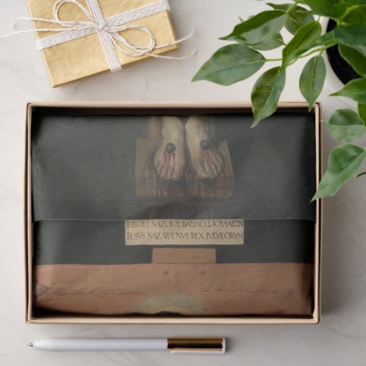 十字架につけられたキリスト(信仰)(ベラスケス) 薄葉紙 (ギフト)