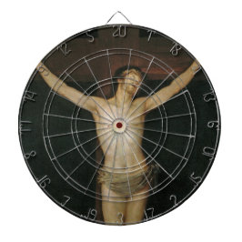 十字架につけられたキリスト（十字架上のイエス）（ゴヤ著） ダーツボード