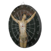 十字架につけられたキリスト（十字架上のイエス）（ゴヤ著） ダーツボード (正面右)