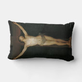 十字架につけられたキリスト(十字架上のイエス)(ゴヤ著) ランバークッション (裏面)