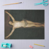 十字架につけられたキリスト（十字架上のイエス）（ゴヤ著） 薄葉紙 (クラフト)