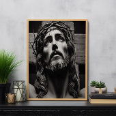 十字架につけられた救い主の最後の瞬間イエス ポスター