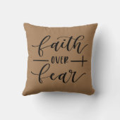 十字架による恐怖に対する信仰 クッション (裏面)