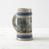 十字架のイエス ビールジョッキ (正面左)