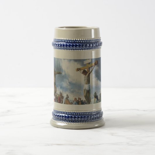 十字架のイエス ビールジョッキ (中央)
