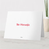 十字架のイースターのグリーティングカードにイエス カード (裏面)