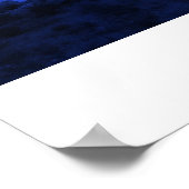 十字架のカルヴァリ十字架イエスキリスト・アート ポスター (角)