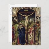 十字架のキリスト、聖なる女 ポストカード (正面/裏面)