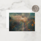 十字架のグリーティングカード ノートカード (正面/裏面インサイチュ)