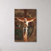 十字架の上のイエスキャンバスプリント キャンバスプリント (正面)